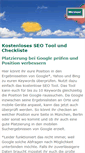 Mobile Screenshot of keyword-position.de